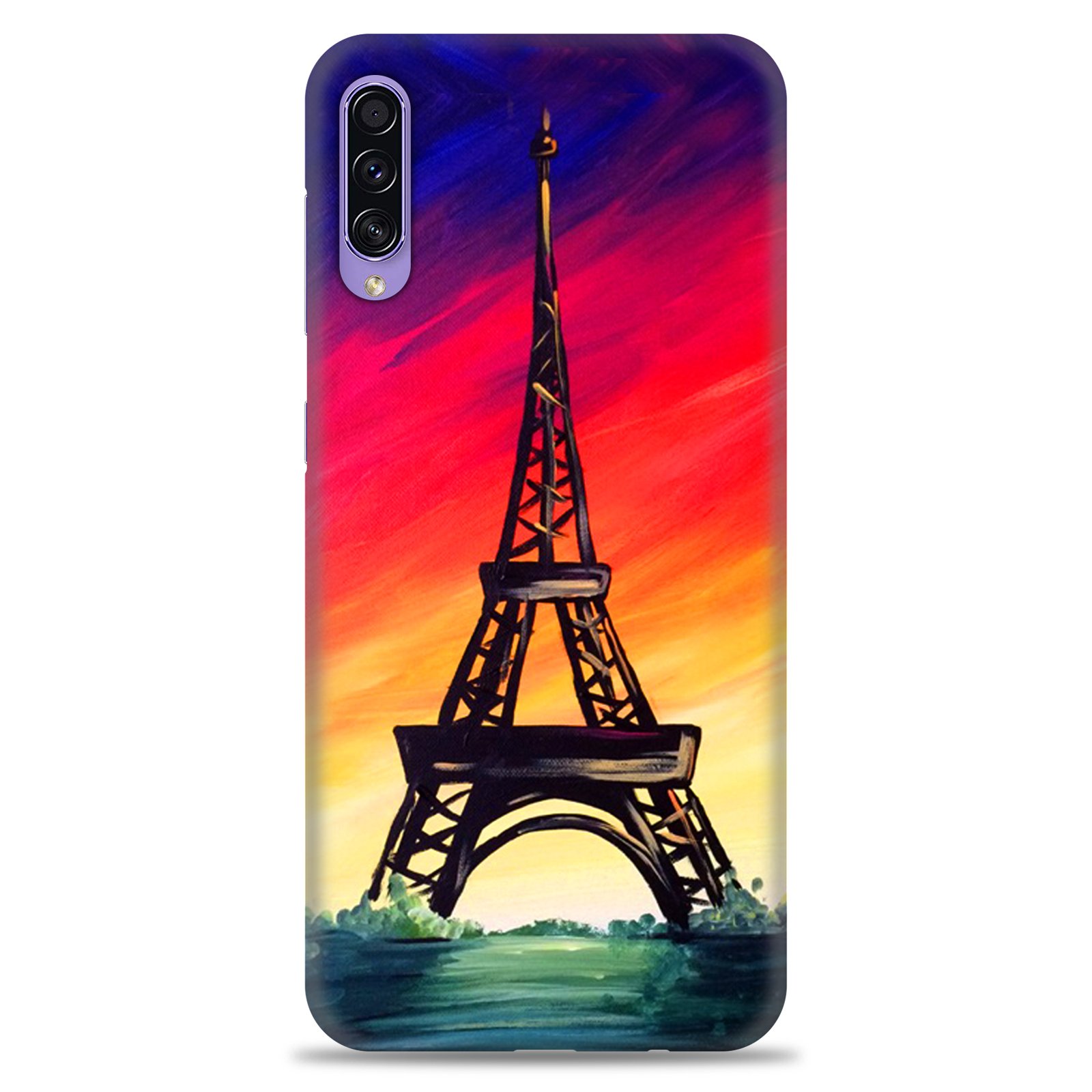 Samsung A50 ( Eifle Tower Gradiant Design )