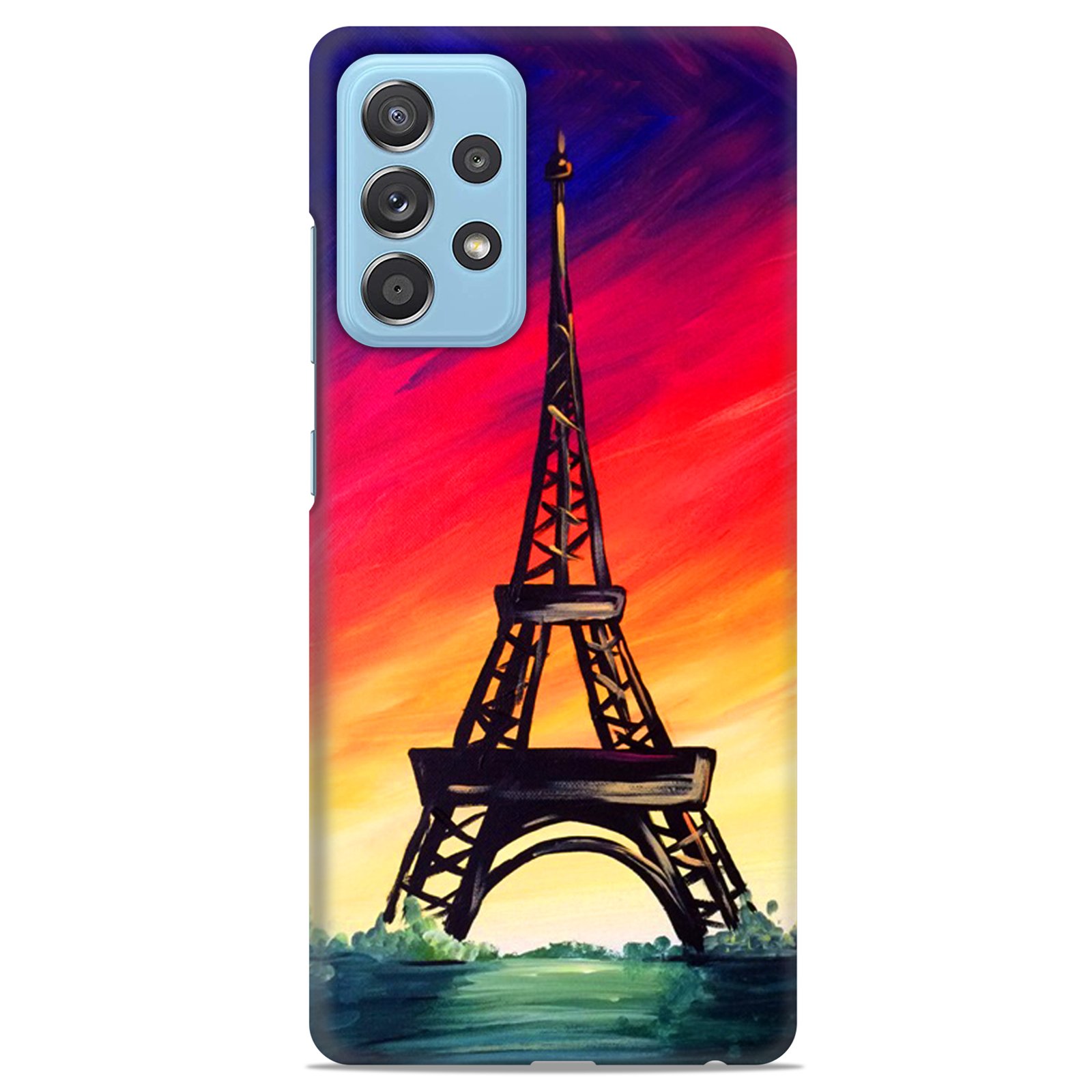 Samsung A52 5G ( Eifle Tower Gradiant Design )