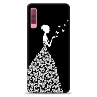 Samsung A7 2018 ( Butterfly Girl Design )