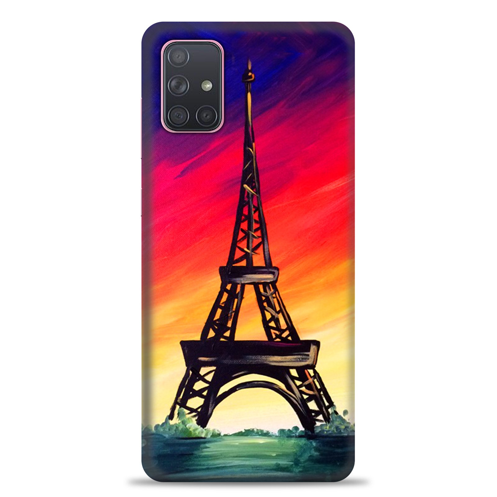 Samsung A71 4G ( Eifle Tower Gradiant Design )
