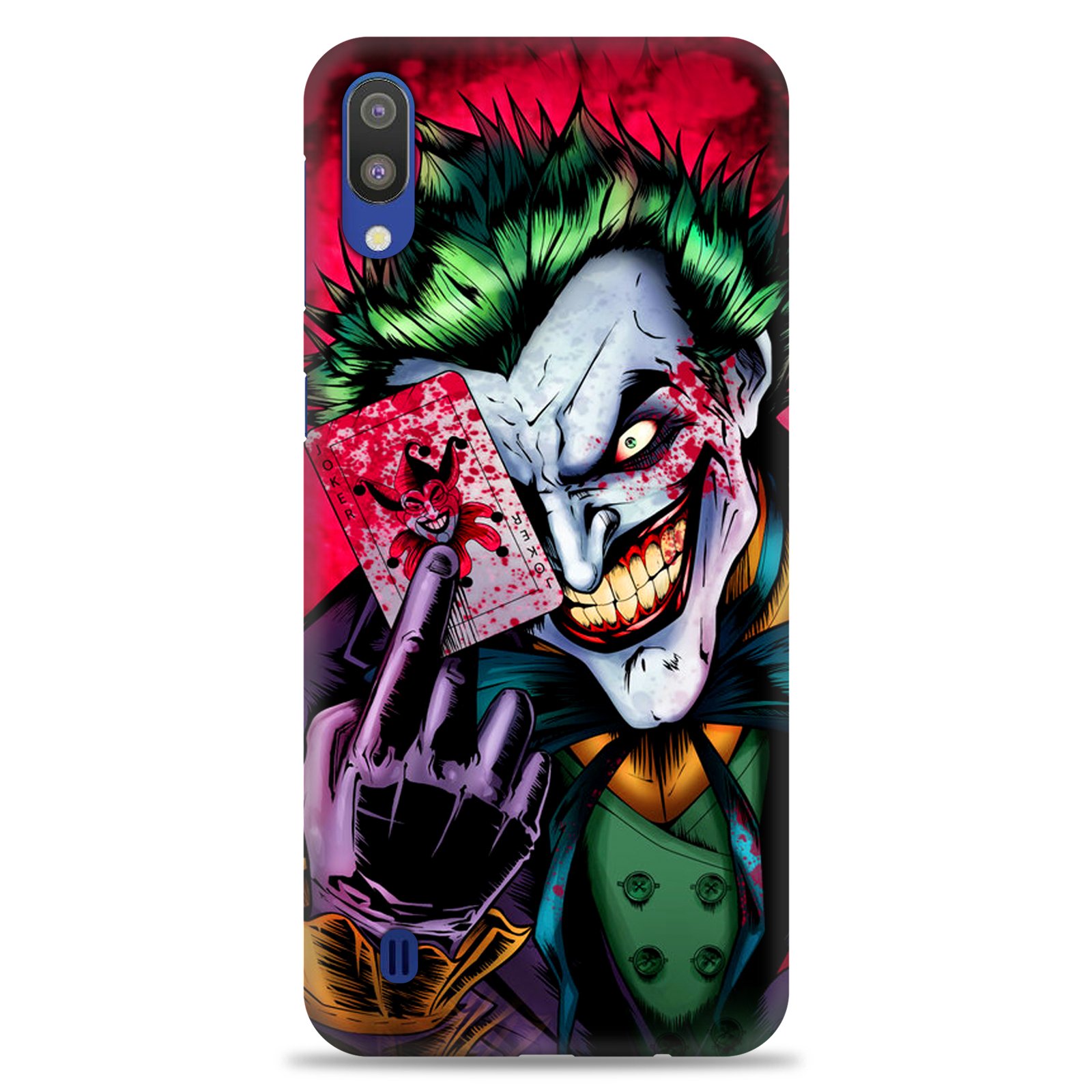 Samsung M10 ( Joker Red Design )