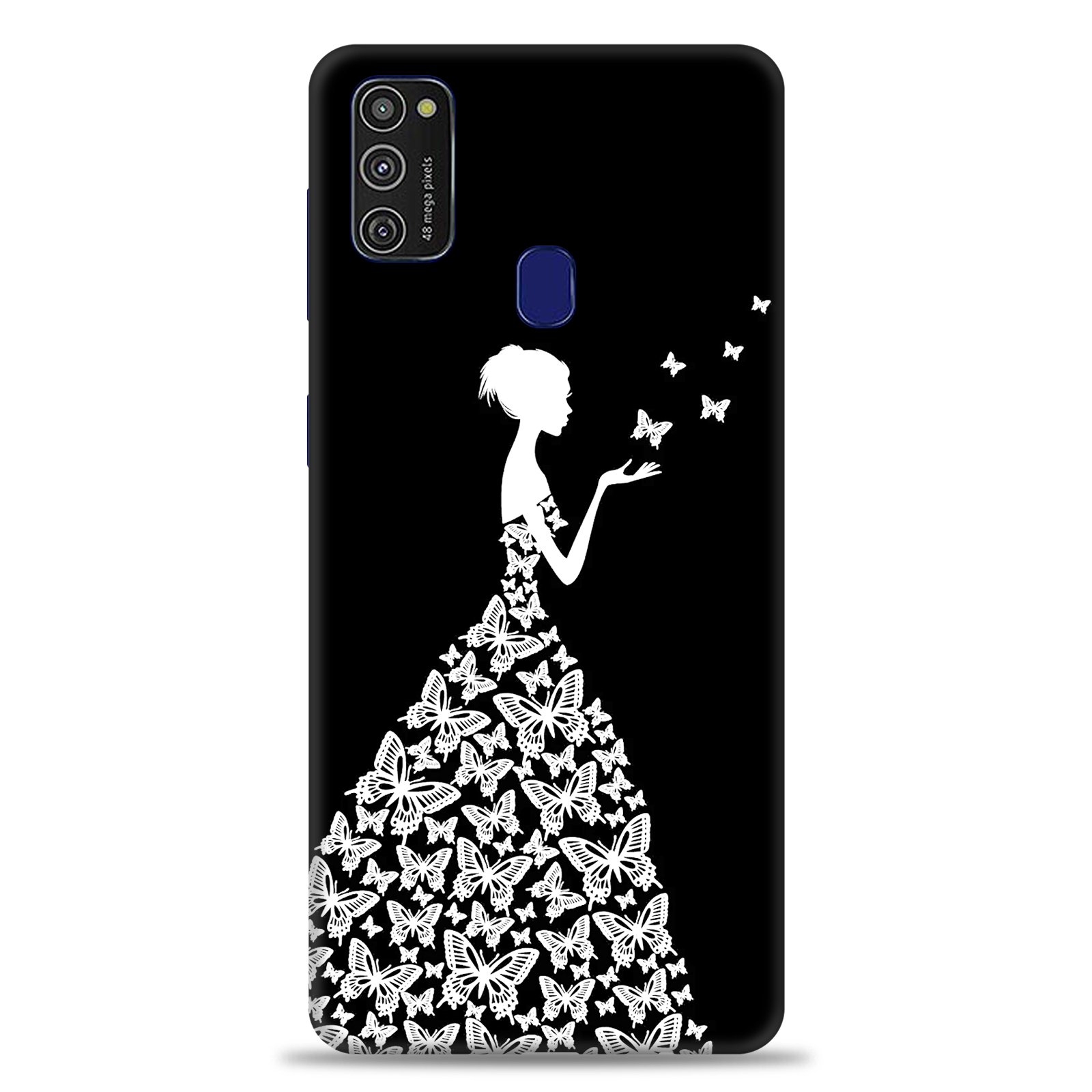 Samsung M21 ( Butterfly Girl Design )