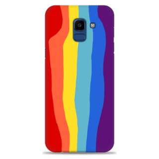 Samsung J6 2018   ( Rainbow Design )