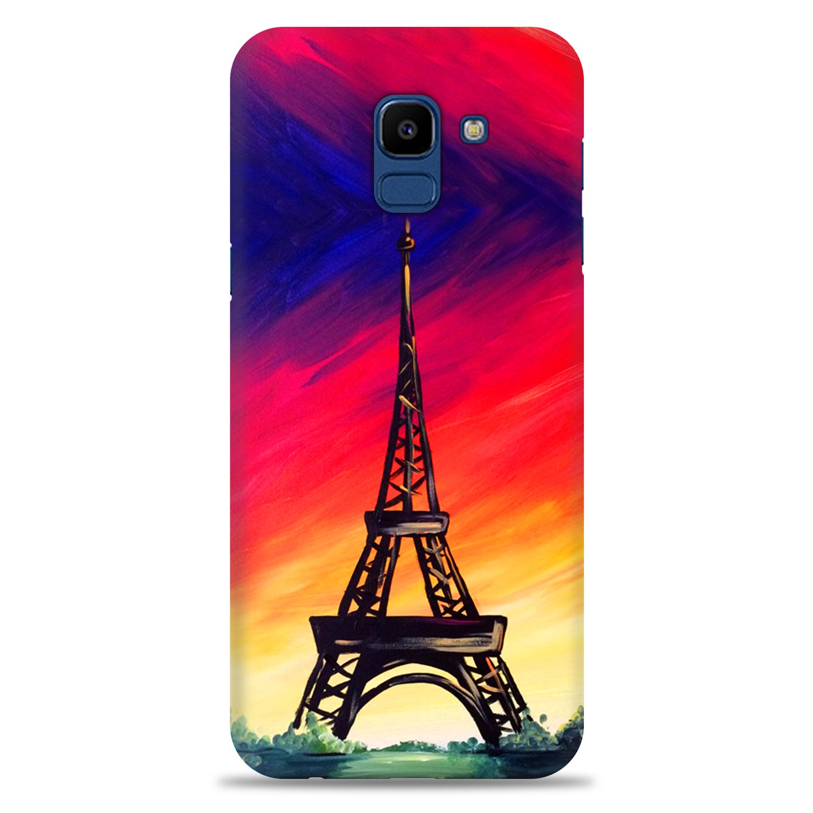 Samsung J6 ( Eifle Tower Gradiant Design )