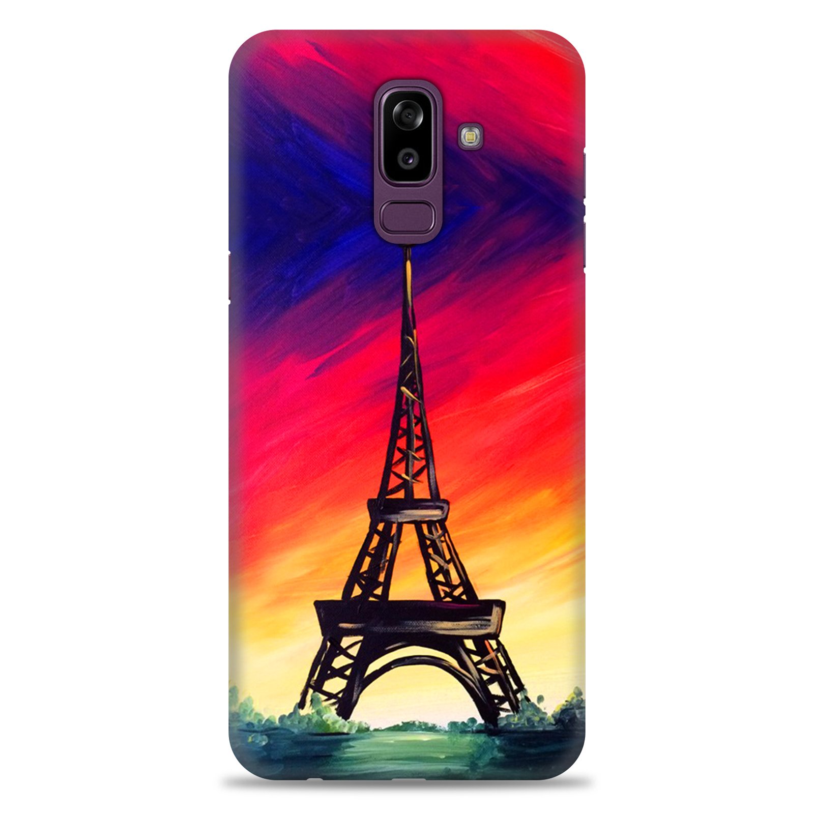 Samsung J8 / A6 Plus ( Eifle Tower Gradiant Design )