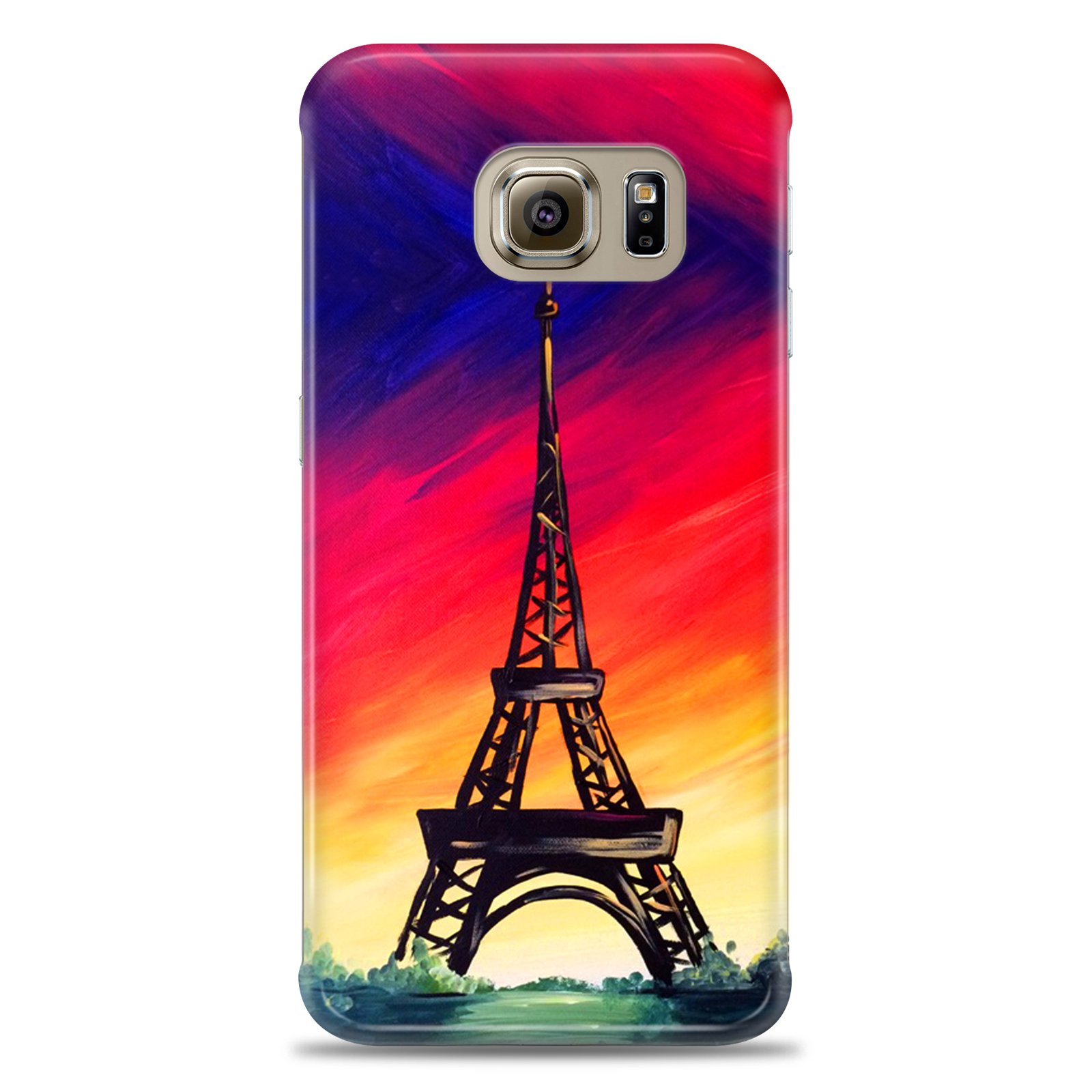 Samsung S6 Edge ( Eifle Tower Gradiant Design )
