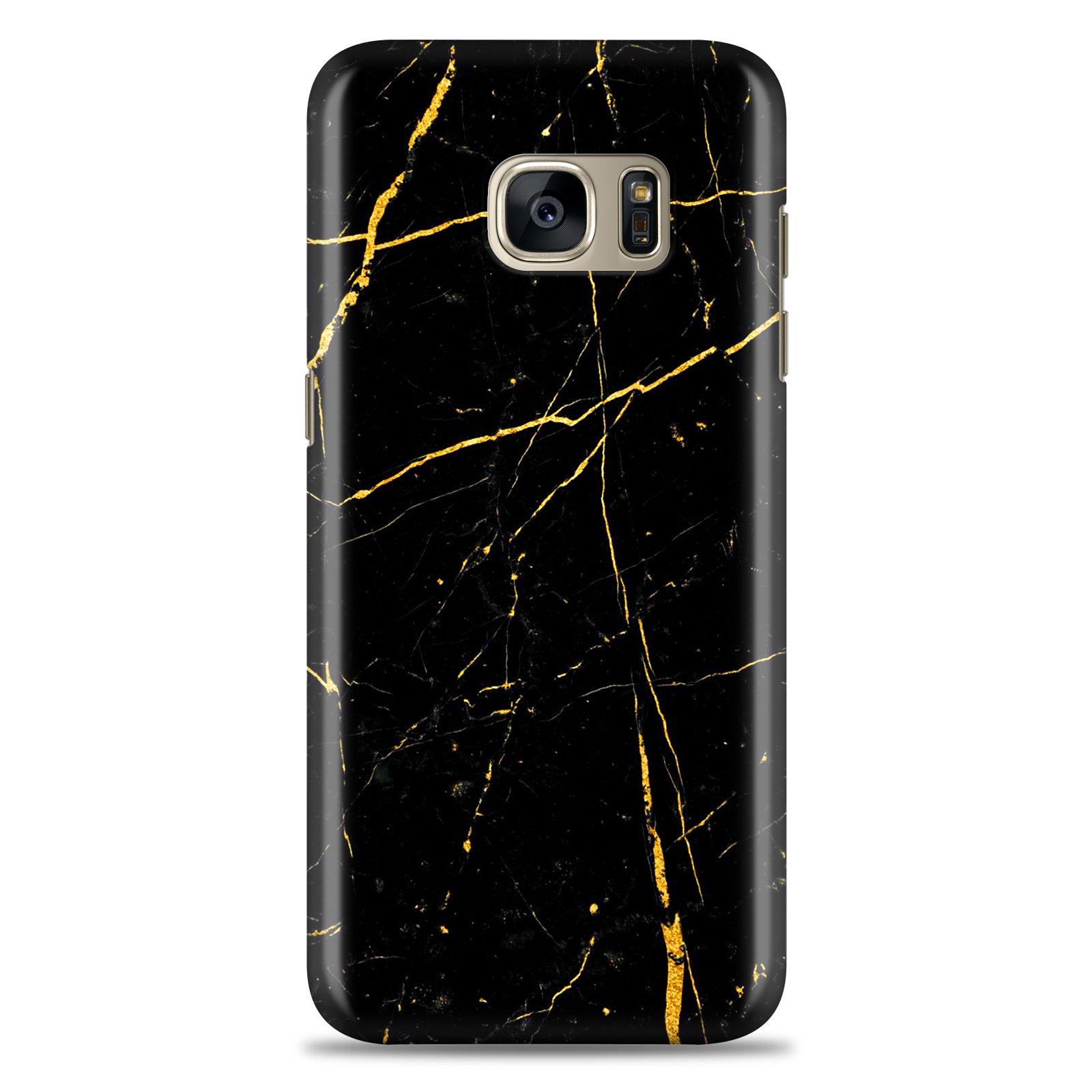Samsung S7 Edge ( Gold Line Design )