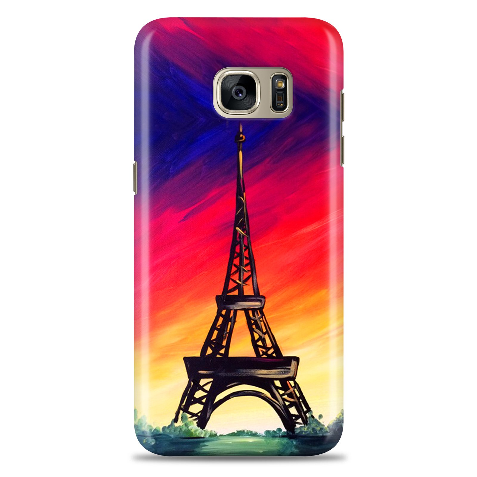 Samsung S7 Edge ( Eifle Tower Gradiant Design )