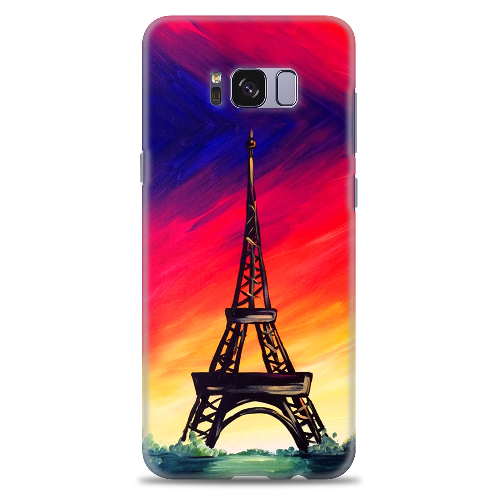 Samsung S8 Plus ( Eifle Tower Gradiant Design )