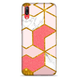 Huawei Y7 Pro 2019 ( Gold Marble Design )