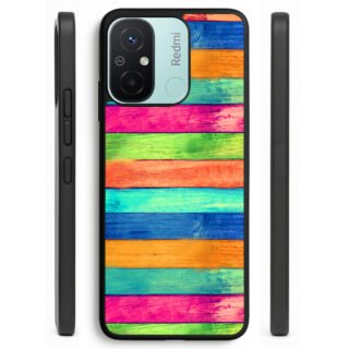 Redmi 12C (Colourfull Wood Design)